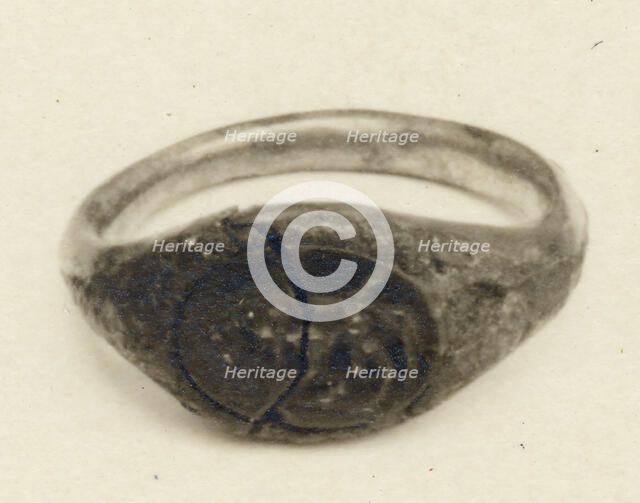 Finger Ring, Frankish, 500-700. Creator: Unknown.