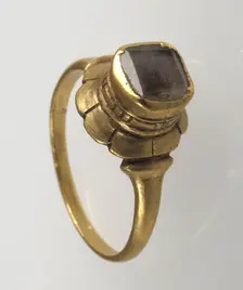 Finger Ring, Frankish, 6th-11th century. Creator: Unknown