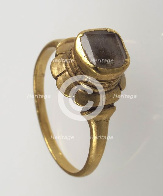 Finger Ring, Frankish, 6th-11th century. Creator: Unknown.