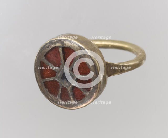 Finger Ring, Frankish, 6th century. Creator: Unknown.