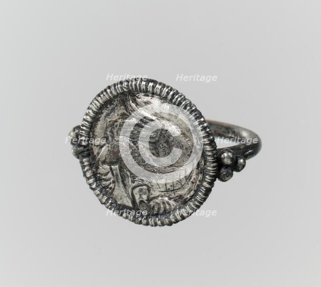 Finger Ring, Frankish, 6th- early 7th century. Creator: Unknown.