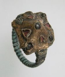 Finger Ring, Frankish, ca. 600. Creator: Unknown