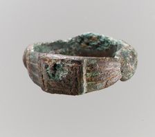 Finger Ring, Frankish, late 6th-early 7th century. Creator: Unknown