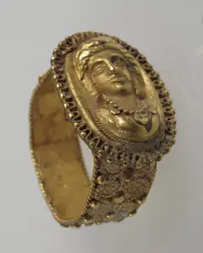 Finger Ring, Late Roman, 6th-7th century. Creator: Unknown