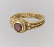 Finger Ring, Langobardic, 4th-7th century. Creator: Unknown