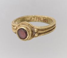 Finger Ring, Langobardic, 4th-7th century. Creator: Unknown