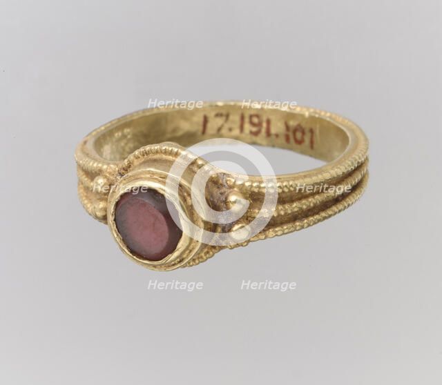 Finger Ring, Langobardic, 4th-7th century. Creator: Unknown.