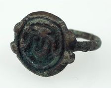 Finger ring, Langobardic, 6th-7th century. Creator: Unknown