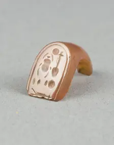Finger Ring: Neferkheprure-Wanre (Akhenaton), Egypt, New Kingdom, Dynasty 18, reign of... Creator: Unknown