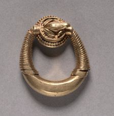 Finger Ring with Frog, c. 1353-1337 BC. Creator: Unknown