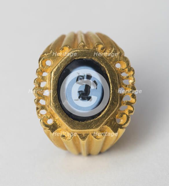 Finger Ring with Intaglio Depicting Eros, 3rd century. Creator: Unknown.