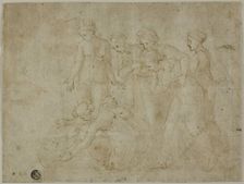 Finding of Moses, 1518/19. Creator: Unknown