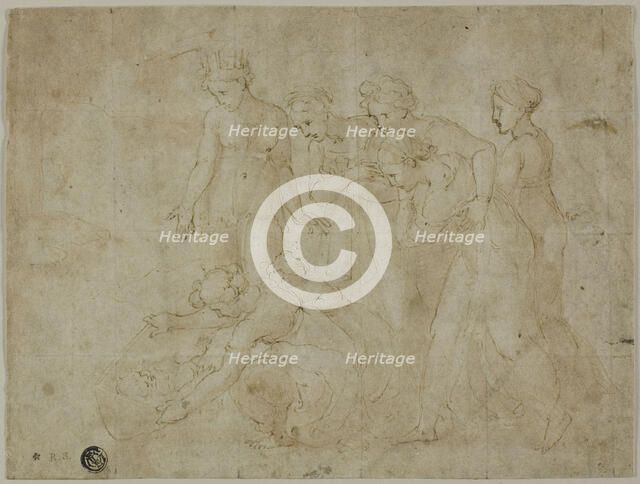 Finding of Moses, 1518/19. Creator: Unknown.