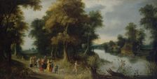 Finding of Moses, 1617. Creators: Jasper van der Laanen, Hans Jordaens III