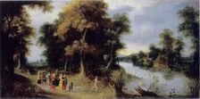 Finding of Moses, 1622. Creators: Jasper van der Lanen, Hans Jordaens III