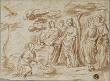Finding of Moses, n.d. Creator: Unknown