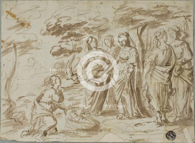 Finding of Moses, n.d. Creator: Unknown.