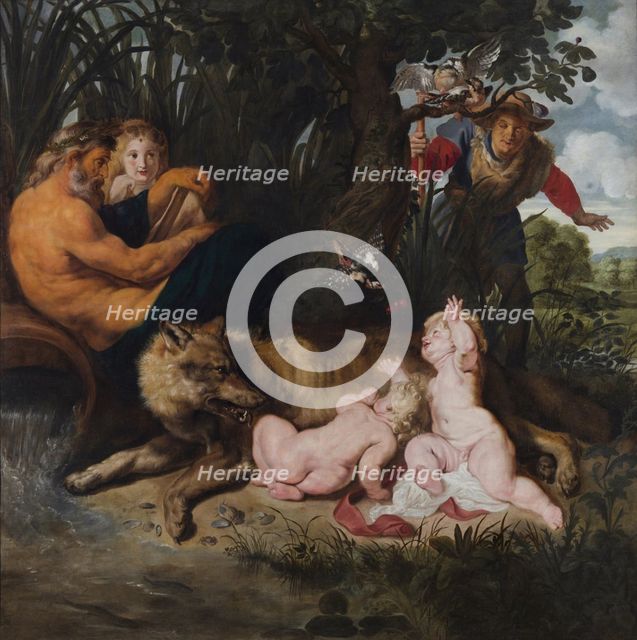 Finding of Romulus and Remus, 1612. Artist: Rubens, Pieter Paul (1577-1640)
