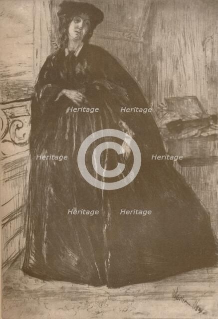 'Finette', 1859, (1904). Artist: James Abbott McNeill Whistler.