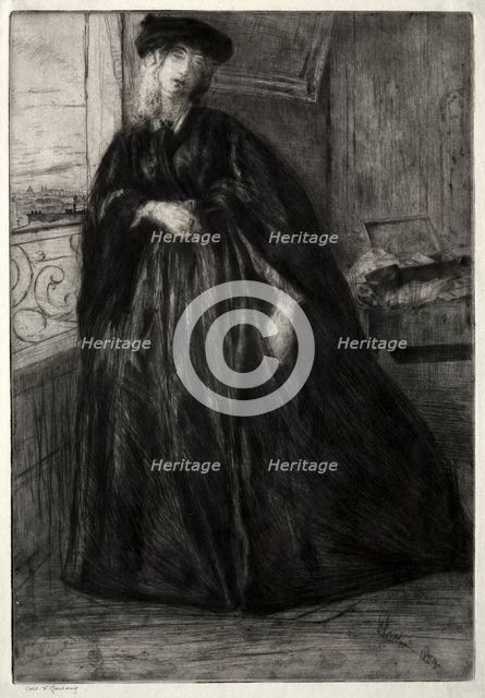 Finette, 1859. Creator: James McNeill Whistler (American, 1834-1903).