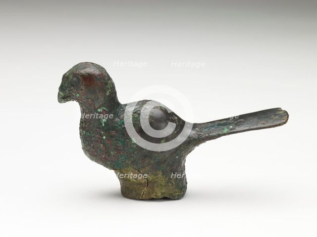 Finial in the form of a bird, Han dynasty, 206 BCE-220 CE. Creator: Unknown.