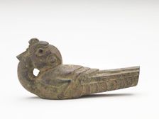Finial in the form of a bird, Han dynasty, 206 BCE-220 CE. Creator: Unknown