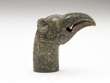 Finial in the form of a bird head, Eastern Zhou dynasty, Possibly 6th-5th century BCE. Creator: Unknown