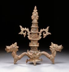 Finial with Serpents, c.14th century. Creator: Unknown