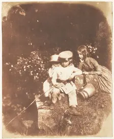 Finlay Children, 1843-47. Creators: David Octavius Hill, Robert Adamson, Hill & Adamson