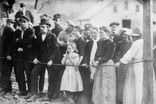 Finleyville - at mouth of mine, 1913. Creator: Bain News Service