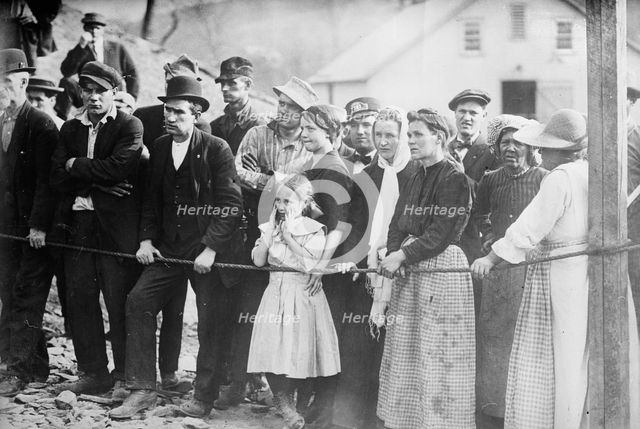 Finleyville - at mouth of mine, 1913. Creator: Bain News Service.