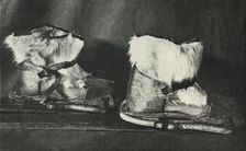 Finnesko Fitted with the Ski-Shoes Shown Above c1910–1913, (1913). Artist: Herbert Ponting