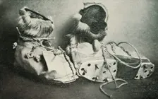 Finnesko with Crampons c1910–1913, (1913). Artist: Herbert Ponting