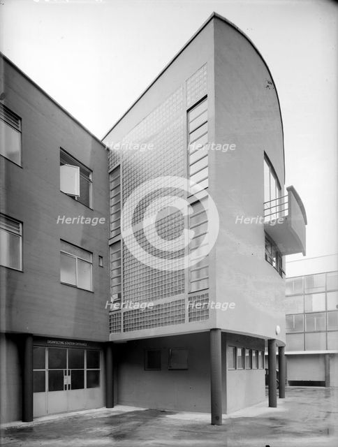 Finsbury Health Centre, Islington, London, c1939. Artist: Herbert Felton