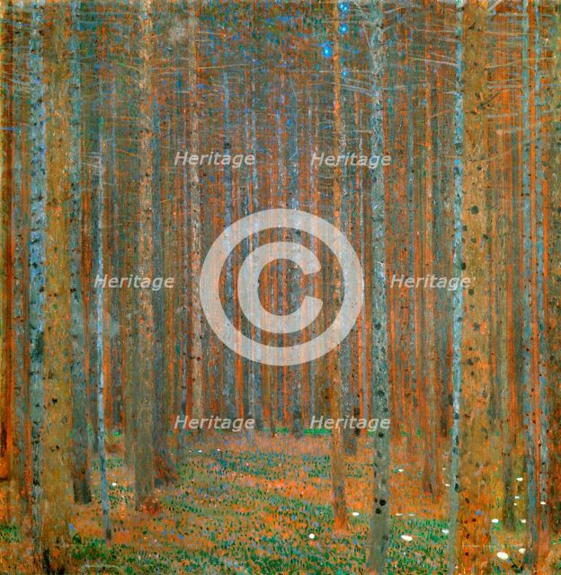 Fir Forest I, 1901. Artist: Klimt, Gustav (1862-1918)