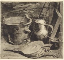 Fire, 1863. Creator: Jules-Ferdinand Jacquemart