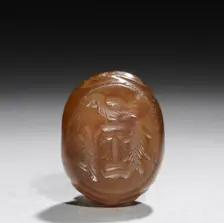 Fire Altar Intaglio, c. 400. Creator: Unknown