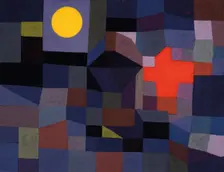 Fire at Full Moon. Artist: Klee, Paul (1879-1940)