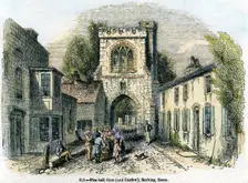 Fire-bell Gate (and curfew), Barking, Essex 1845