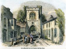 Fire-bell Gate (and curfew), Barking, Essex 1845