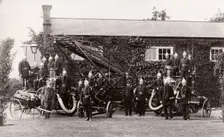 Fire Brigade, York, Yorkshire, 1905