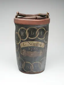 Fire Bucket, 1784. Creator: Unknown