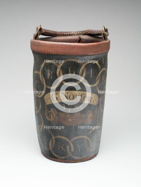 Fire Bucket, 1784. Creator: Unknown.