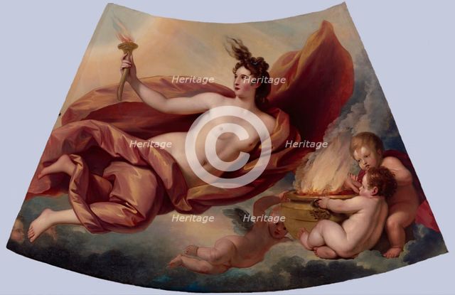 Fire, c1779. Creator: Studio of Benjamin West.