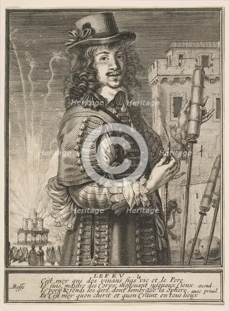 Fire, ca. 1630. Creator: Abraham Bosse.