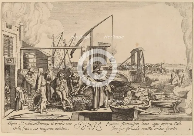 Fire. Creator: Jan van de Velde II.