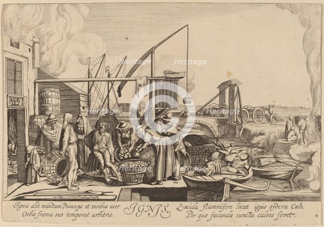 Fire. Creator: Jan van de Velde II.