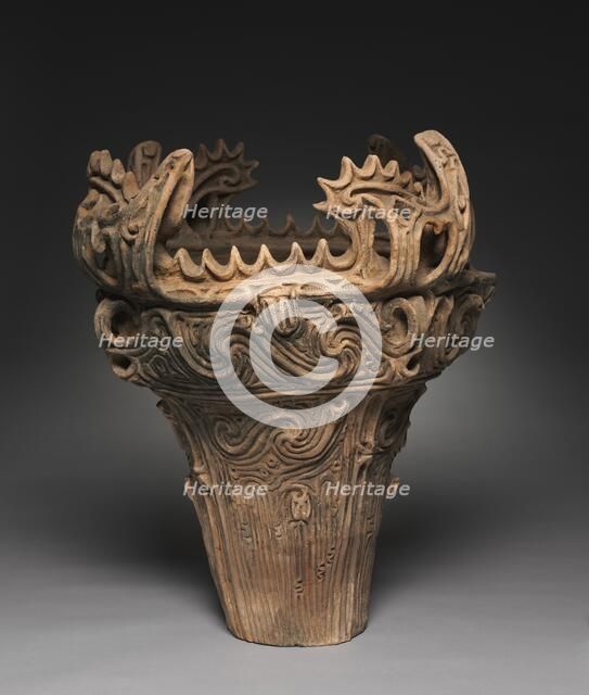 Fire-flame Cooking Vessel, c. 2500 BC. Creator: Unknown.