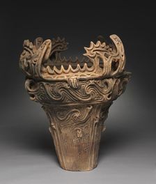 Fire-flame Cooking Vessel, c. 2500 BC. Creator: Unknown