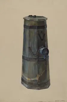 Fire Hydrant, c. 1936. Creator: Mina Lowry